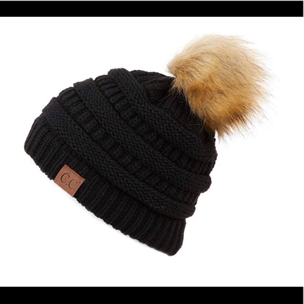 CC Pom Beanie NWT
